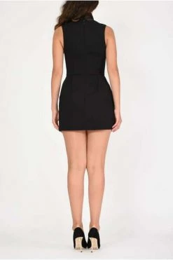Elisabetta Franchi Casual Jurken Short Dresses Black