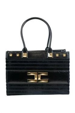 Elisabetta Franchi Handtassen Handbags Black