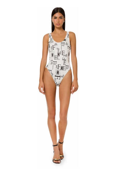 Elisabetta Franchi Badpakken Sea Clothing White 4 Elisabetta Franchi Badpakken Sea Clothing White - Afbeelding 4