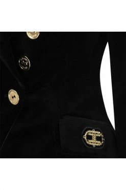 Elisabetta Franchi Blazers Black