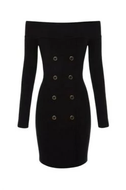 Elisabetta Franchi Casual Jurken Short Dresses Black -Elisabetta Franchi Winkel 802c4de68673de42dea955ec239451ba