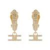 Elisabetta Franchi Oorbellen Earrings Yellow