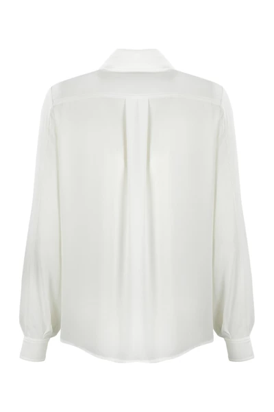 Elisabetta Franchi Longsleeve Shirts Formal Shirts White 1 Elisabetta Franchi Longsleeve Shirts Formal Shirts White