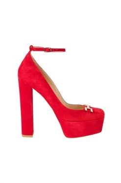 Elisabetta Franchi Pumps High Heel Sandals Red 6 Elisabetta Franchi Pumps High Heel Sandals Red -Elisabetta Franchi Winkel 81a151e48b3085c45261c527a696aa5c