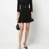 Elisabetta Franchi Casual Jurken Mini Dress With Belt Black
