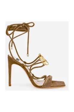 Elisabetta Franchi Sandalen High Heel Sandals Brown