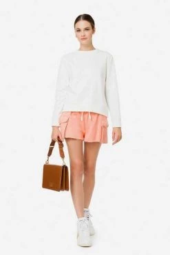 Elisabetta Franchi Hoodies & Sweatvesten Sweater White