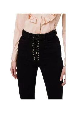 Elisabetta Franchi Skinny Jeans Black -Elisabetta Franchi Winkel 82660c8c2deeb075819a987617a581a3