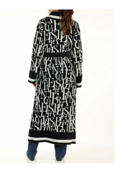 Elisabetta Franchi Trenchcoats & Mantels Belted Coats Black 1 Elisabetta Franchi Trenchcoats & Mantels Belted Coats Black