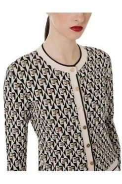 Elisabetta Franchi Vesten Cardigan Black -Elisabetta Franchi Winkel 83334bd3f7c967deb667117b338366d6