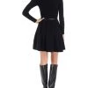 Elisabetta Franchi Casual Jurken Dress Black