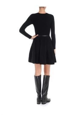 Elisabetta Franchi Casual Jurken Dress Black