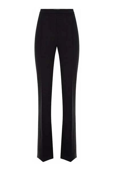 Elisabetta Franchi Wijde Broeken Wide Trousers Black 1 Elisabetta Franchi Wijde Broeken Wide Trousers Black
