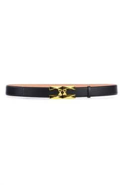 Elisabetta Franchi Riemen Belt Black