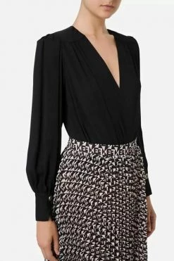 Elisabetta Franchi Blouses Black