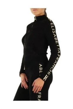 Elisabetta Franchi Hoodies & Sweatvesten Zip-throughs Black -Elisabetta Franchi Winkel 8449f80adcd3530011ef6b72f31522e2