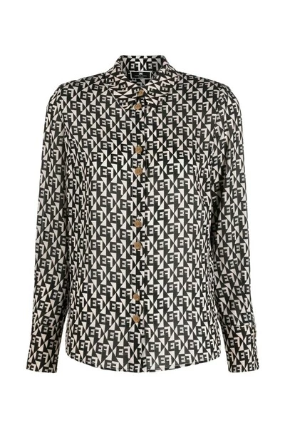 Elisabetta Franchi Longsleeve Shirts Shirts Black 4 Elisabetta Franchi Longsleeve Shirts Shirts Black - Afbeelding 4