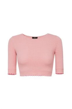 Elisabetta Franchi Shirts Top Pink