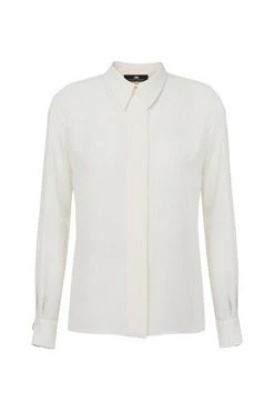 Elisabetta Franchi Longsleeve Shirts SHIRT Beige