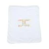 Elisabetta Franchi Kindertextiel Baby Blanket In Padded Cotton White