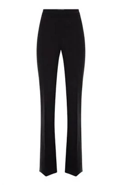 Elisabetta Franchi Pantalons Straight Trousers Black