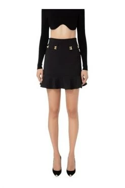 Elisabetta Franchi Korte Rokken Short Skirts Black