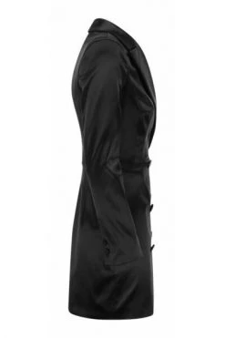 Elisabetta Franchi Parka Jassen Fitted Satin Mini Dress Black -Elisabetta Franchi Winkel 861c1cc9a8922cdb7dd25a77a8569d66