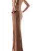 Elisabetta Franchi Jurken Gowns Beige