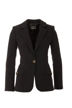 Blazers Elisabetta Franchi Jackets Black Black