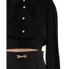 Elisabetta Franchi Blouses Blusa Black