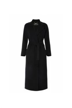 Elisabetta Franchi Trenchcoats & Mantels Belted Coats Black -Elisabetta Franchi Winkel 875b217f33fef1aec2877408b4fd44a3