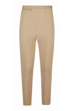 Elisabetta Franchi Leggings & Treggings Trousers PA00616E2043 Beige