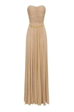 Elisabetta Franchi Jurken Gowns Beige -Elisabetta Franchi Winkel 87854ce3d205cf7ab6909bcef1435de2