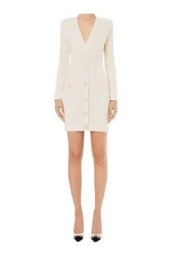 Elisabetta Franchi Casual Jurken Dresses Beige -Elisabetta Franchi Winkel 87ece3ded2b3a3c46a1fc5a2c469abca