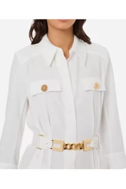 Elisabetta Franchi Jumpsuits & Tuinbroeken Dress - TU01322E2 White -Elisabetta Franchi Winkel 8846bf6c9e2952ac5aa66eb218ea7fc9