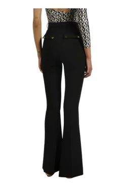 Elisabetta Franchi Vrijetijds Broeken Trousers Black -Elisabetta Franchi Winkel 884f317da8828977087e6909c7a710fe