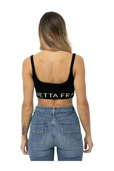 Elisabetta Franchi Tops Top Black 4 Elisabetta Franchi Tops Top Black - Afbeelding 4