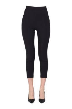 Elisabetta Franchi Broeken Cropped Trousers Black 6 Elisabetta Franchi Broeken Cropped Trousers Black -Elisabetta Franchi Winkel 88ab780120aa7db4f8cc684f5e9527fe