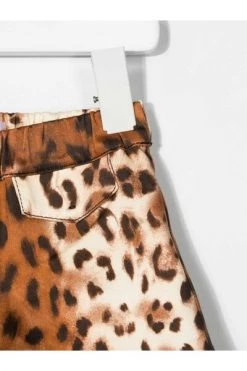 Elisabetta Franchi Korte Broeken Bormuda Raso St.Maclato Beige