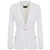 Business Blazers Elisabetta Franchi Jackets Ivory Beige