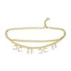 Elisabetta Franchi Kettingen Necklaces Yellow