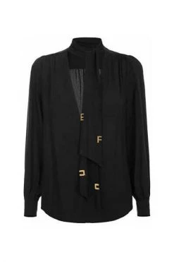 Elisabetta Franchi Blouses Blouse Black