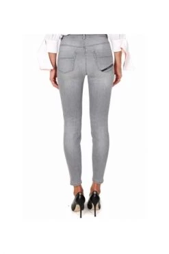 Elisabetta Franchi Skinny Jeans Gray