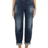Elisabetta Franchi Boyfriend Jeans Jeans Blue