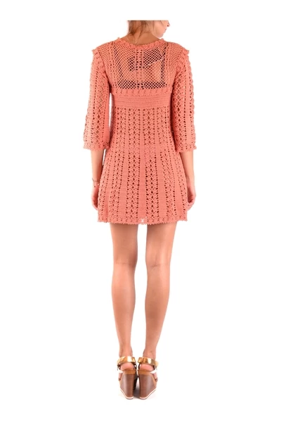 Elisabetta Franchi Casual Jurken Jurk Pink 2 Elisabetta Franchi Casual Jurken Jurk Pink - Afbeelding 2