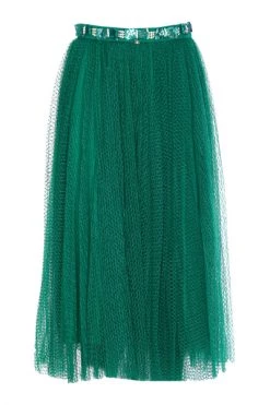 Elisabetta Franchi Midirokken Midi Skirts Green -Elisabetta Franchi Winkel 8a2c153315b0abe65e5710d00d9686ec