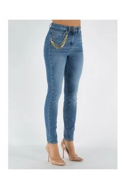 Elisabetta Franchi Skinny Jeans Blue -Elisabetta Franchi Winkel 8a52e8527d7bbfea7dddb88db287ef06