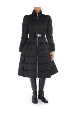 Elisabetta Franchi Gewatteerde Jassen Down Jackets Black -Elisabetta Franchi Winkel 8ac936319f3b393388c91af10b5c8993