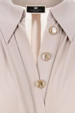 Elisabetta Franchi Bodies Body Shirt Purple -Elisabetta Franchi Winkel 8ad155a7b763e2e3a9f4b2c8700b22a5