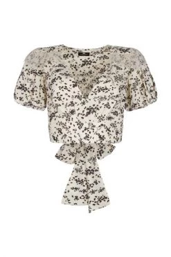 Elisabetta Franchi Blouses KNITWEAR Beige